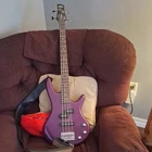 Ibanez GSRM20 Mikro Soundgear 4-STRING Purple Bass Guitar Right-handed Strap Used. Price: $155.00.