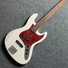 White And Red Bass Electric Guitars With 4 Strings Stock New. Price: $164.28.