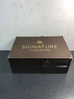 Signature Hardware Drea 1.2 Gpm Single Hole Bathroom Faucet - Matte Black Open. Price: $166.99.