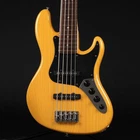 Fender American Deluxe Jazz Bass V 2008 Butterscotch Blonde Used Guitar. Price: $3036.28.