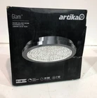 Artika Glam 13.5 In. 1-LIGHT Chrome Integrated Led Flush Mount New Open. Price: $49.99.