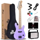 Winzz EGM100 30 Inches Real Kids Electric Guitar With Beginner Kit,... Fast Ship New. Price: $141.99.