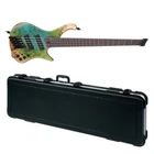 Ibanez 5-STRING Bass Guitar Ocean Inlet Flat + Case New. Price: $1999.00.