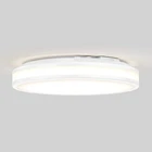 Artika Hemisphere Led Flush Mount Ceiling Light White Open. Price: $22.95.
