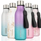 Bjpkpk Insulated Water Bottles, 18 Oz Ounces, Sparkling Purple Green New. Price: $22.99.