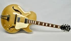 Ibanez Artcore Series AK75D Hollowbody Electric Guitar Gold Used. Price: $399.99.