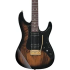 Ibanez AZ41P1EW Premium Electric Guitar, Rosewood Fretboard, Natural Gray Burst New. Price: $1599.99.