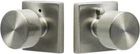 Sure-loc Hardware BG102-SQ 32D Bergen Square Privacy Knob, Satin Stainless Open. Price: $19.99.