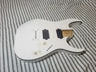 Ibanez RGIR20FE Iron Label Electric Guitar Body White - Active Pickup Ready Used. Price: $180.00.