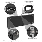 Glarry Electric Bass Guitar Hardshell Case Wood Carrying Waterproof New. Price: $77.99.
