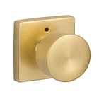 Sure-loc BG102-SQ Bergen Privacy Door Knob Set Brass Open. Price: $31.97.