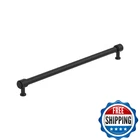 Amerock Faircrest 12-5/8 Center-to-center Matte Black Cabinet Pull BP37469MB New. Price: $70.50.