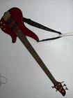 Yamaha Electric Bass Guitar - Red Used. Price: $260.00.