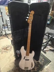 Fender Squier Precision Bass 4-STRING White Solid Body Maple Neck + Case Used. Price: $400.00.