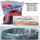 Extra Large Rubber Bands, 12" 14" 17" 24 Pack Assortment New. Price: $15.59.
