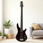 5-STRING Beginner Electric Bass Guitar Set J-pickups Bag Ib-style Dark Brown New. Price: $136.59.