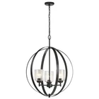 Kichler Winslow Light Chandelier, Black - 44034BK New. Price: $359.97.