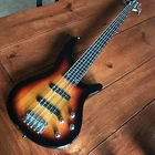 Sunburst 5 String Electric Bass Guitar 24-FRETS With Gig Bag And Accessories New. Price: $109.98.