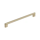 Amerock Versa 12-5/8 Inch (320 Mm) Center To Golden Champagne Cabinet Pul Open. Price: $10.99.