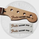 Fender Mustang Bass Waterslide Guitar Neck Headstock Decals (set Of 2) New. Price: $11.50.