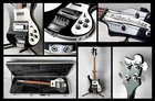 Rickenbacker 4003 Jetglo Black Bass Guitar + Case- Excellent 1999 Free Shipping Used. Price: $3500.00.