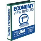 Samsill 1.5 Inch 3 Binder, Economy Round Ring, Clear View 1-PACK, Green New. Price: $9.63.