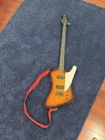 Harley Benton Progressive Series 4-STRING Electric Bass Guitar Sunburst W/ Strap Used. Price: $250.00.