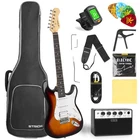 Strich Electric Guitar Beginner Kit 39" Full Size Hss SST-S20 Sunburst New. Price: $179.99.