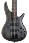 Ibanez Premium SR1455DW 5-STRING Electric Bass Guitar Transparent Gray Flat, New. Price: $1799.99.