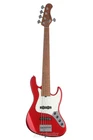 Sadowsky Metroexpress 21-FRET Vintage Jj Bass, 5-STRING Candy Apple Red New. Price: $1185.00.