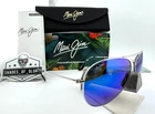 Maui Jim Mavericks Mj B264-17 Silver Blue Hawaii Polarized Aviator Sunglasses New. Price: $210.00.