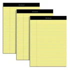 Oxford 8.5 11.75 Inch Legal Pads, 3 Pack, Wide Ruled On Both Sides, Canary ... New. Price: $14.72.