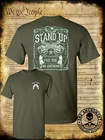 Stand Up For The 2ND Amendment Double Sided T-shirt / Usa Pro-gun Rights Freedom New. Price: $17.95.