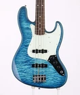Fender Fsr Mij Hybrid 60S Jazz Bass Quilt Top Rosewood Fingerboard Transparent Used. Price: $1496.83.