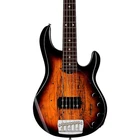 Sterling By Music Man Stingray RAY35 Spalted Maple Top Bass 3-TONE Sunburst New. Price: $1149.99.