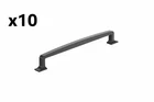 10 X Westerly 8-13/16 Inch 224MM Center-to-center Black Bronze Cabinet Pull Open. Price: $120.11.