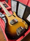 2025 Fender Custom Shop '57 Precision Bass Vintage Time Capsule Sunburst Used. Price: $3499.00.