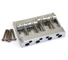 Genuine Fender Deluxe High Mass Chrome Precision/jazz Bass Bridge 008-1460-049 New. Price: $36.50.