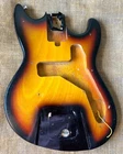 Vintage Early 1970 Teisco Made Kay Electric Bass Guitar Body Used. Price: $44.00.