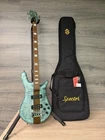 Spector Euro Rst 4 Electric Bass Guitar - Turquoise Tide #3038 Used. Price: $2499.99.