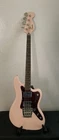 Squier Paranormal Rascal Bass Guitar Shell Pink Mint Condition With Tweed Gigbag Used. Price: $350.00.