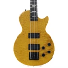 Used Gibson Usa LPB-2 Les Paul Deluxe Plus Bass Translucent Amber. Price: $1990.29.