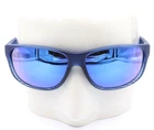 New Maui Jim Kaiwi Channel Blue Stripe Sunglasses MJ0840S-002 / B840-03S $289. Price: $216.75.