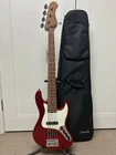 Sadowsky Metroexpress Vintage J/j 5 String Bass W/morado Board - Candy Apple Red New. Price: $1210.00.