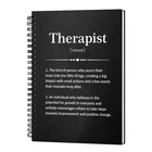 Msticey Therapist Definition 160 Blank Pages Hardcover 8.1X6.0 Inches, White New. Price: $17.18.