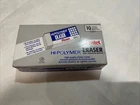Pentel Hi-polymer Block Eraser, Large, White, Pack Of (ZEH10PC10) New. Price: $11.50.
