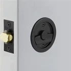 Emtek Tubular Pocket Door Lock Passage Function Open. Price: $25.00.