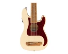 Used Fender Fullerton Precision Bass Uke - Olympic White W/ Walnut Fb. Price: $289.99.