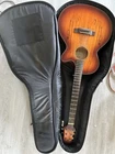 Mitchell MX430 Spalted Maple Acoustic-electric Guitar Pack Whiskey Burst Used. Price: $250.00.