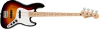 Fender Squier Affinity J Bass, Maple Fingerboard, 3-COLOR Sunburst New. Price: $369.99.